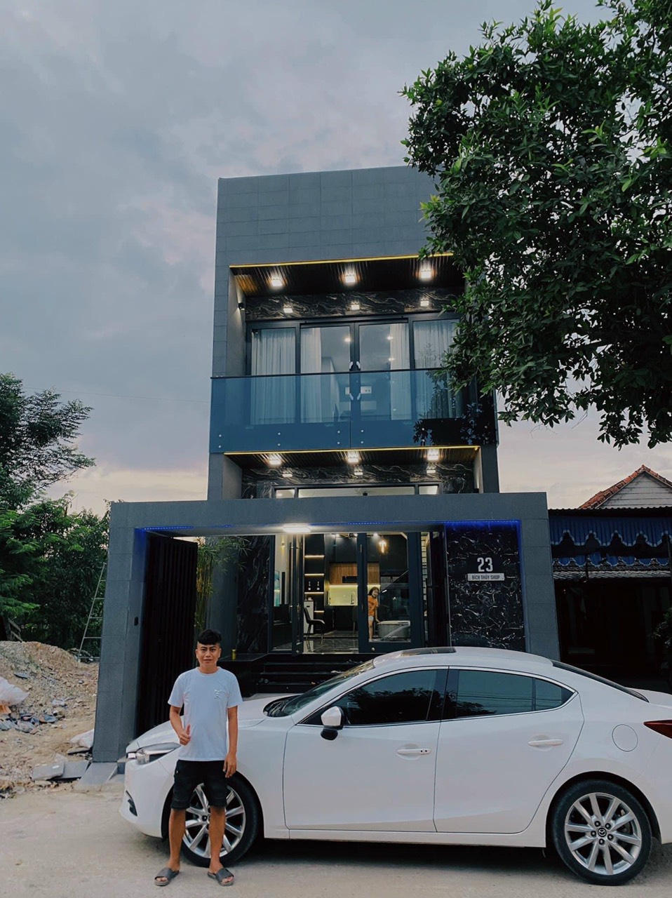 BÀN GIAO CÔNG TRÌNH NHÀ PHỐ 1 TRỆT 1 LẦU QUẬN BÌNH CHÁNH