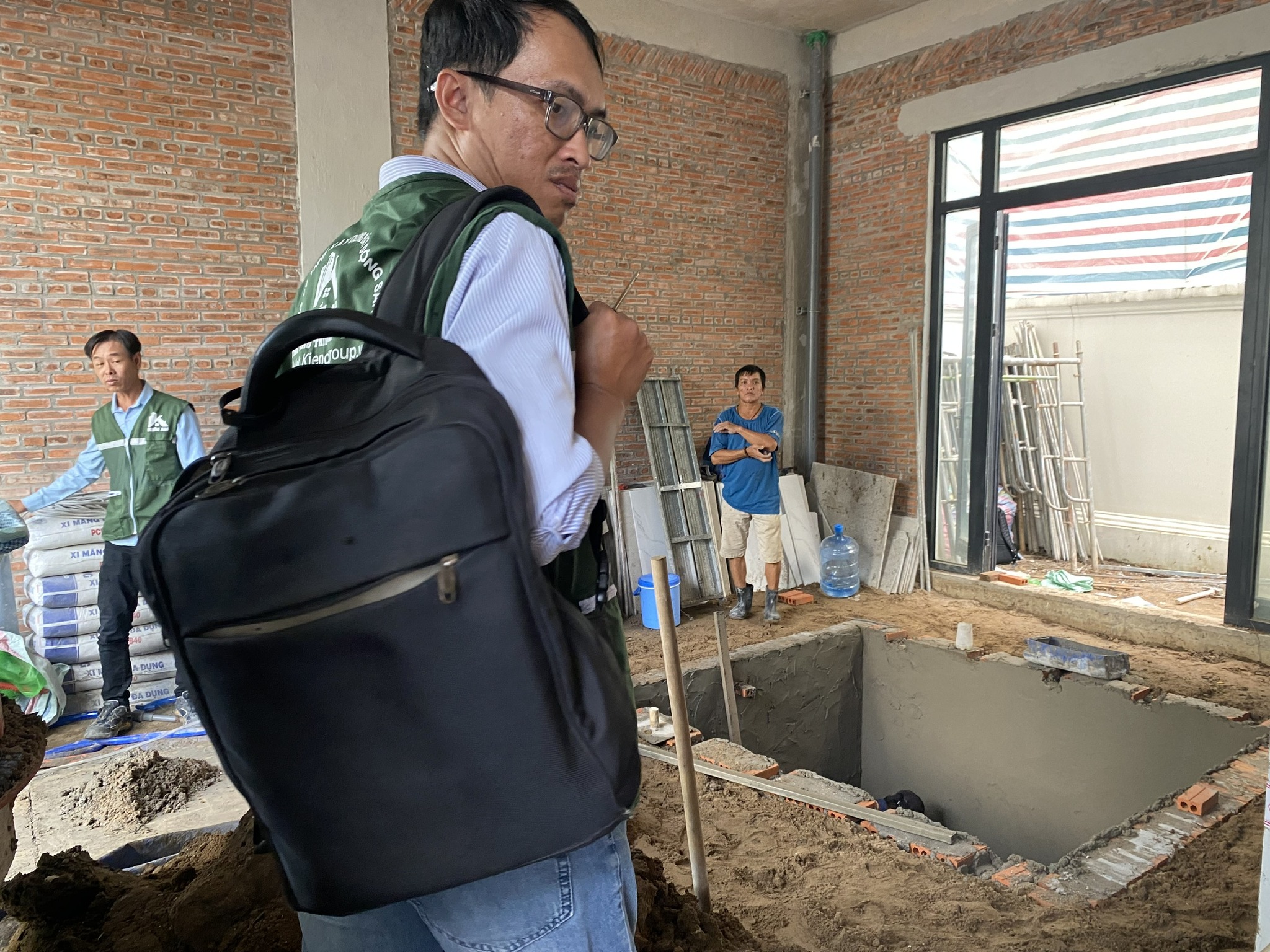 HOÀN THÀNH PHẦN NGẦM VÀ ĐIỆN NƯỚC ÂM TƯỜNG TẦNG TRỆT CÔNG TRÌNH NHÀ Ở VINHOMES Q9