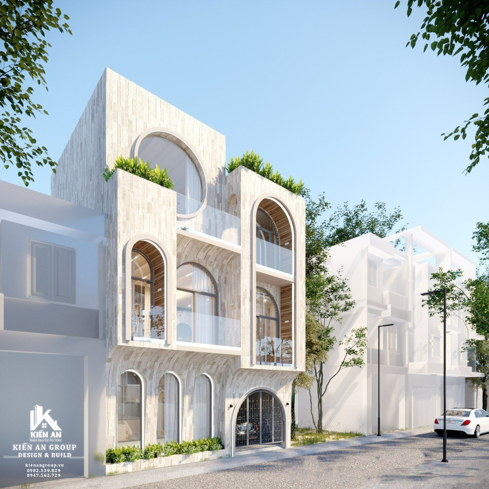 NHÀ TRẮNG - MỘT BẢN THIẾT KẾ ĐẾN TỪ TÔNG MÀU CHỦ ĐẠO TRẮNG 