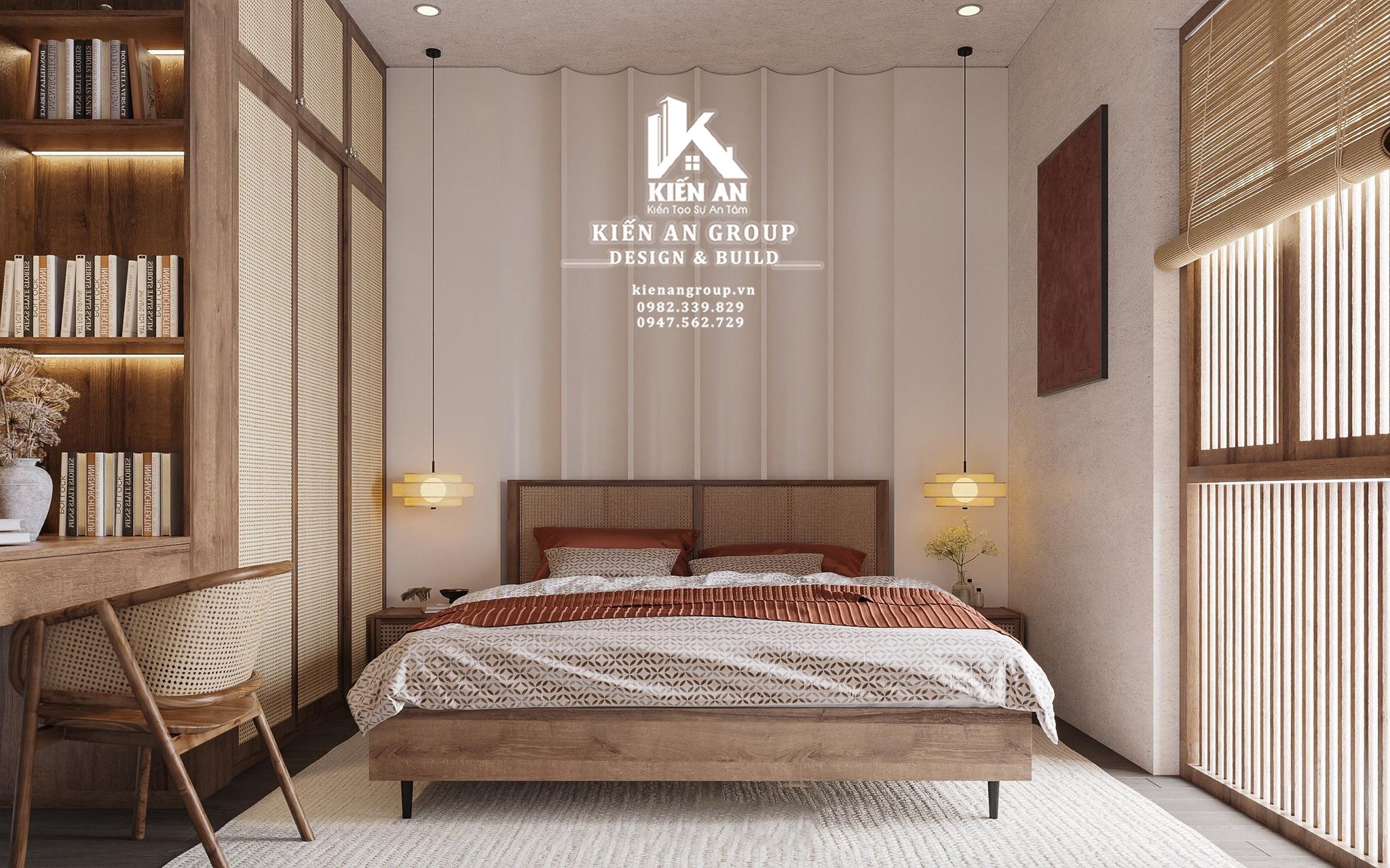 TỔNG HỢP CÁC MẪU THIẾT KẾ PHÒNG NGỦ TỪ ĐỘI NGŨ KTS KIẾN AN GROUP - DESIGN & BUILD