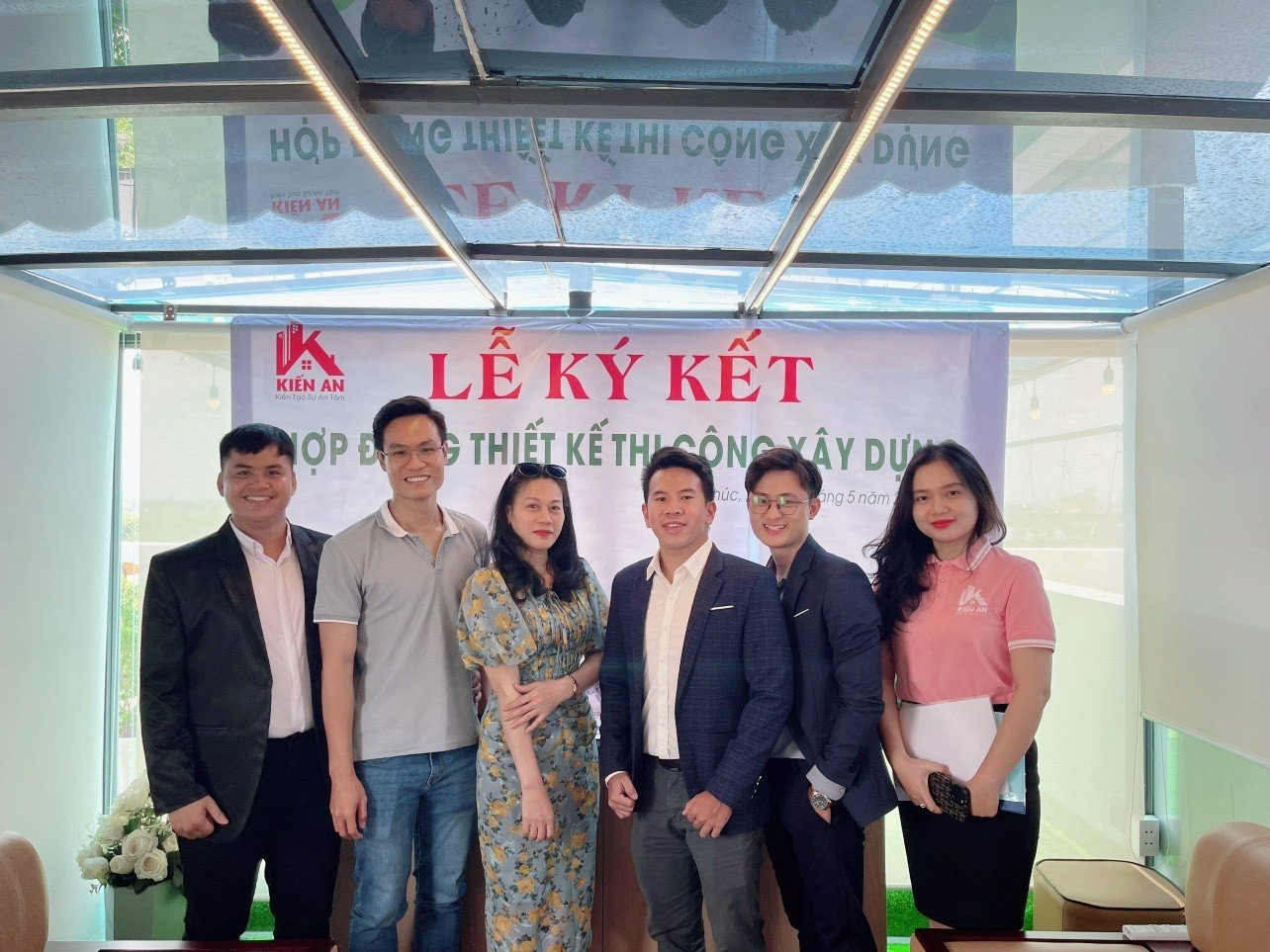 LỄ KÝ KẾT HỢP ĐỒNG THIẾT KẾ THI CÔNG – KHÁNH THÀNH PHÒNG KÝ HỢP ĐỒNG CỦA KAG