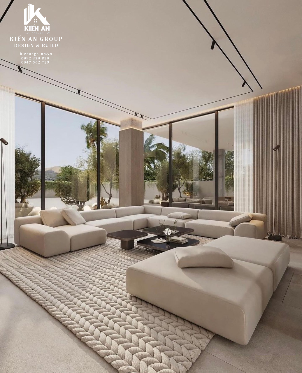 MỘT PHONG CÁCH NỘI THẤT PHÒNG KHÁCH MANG ĐẬM TÍNH  SANG TRỌNG, MỘC MẠC