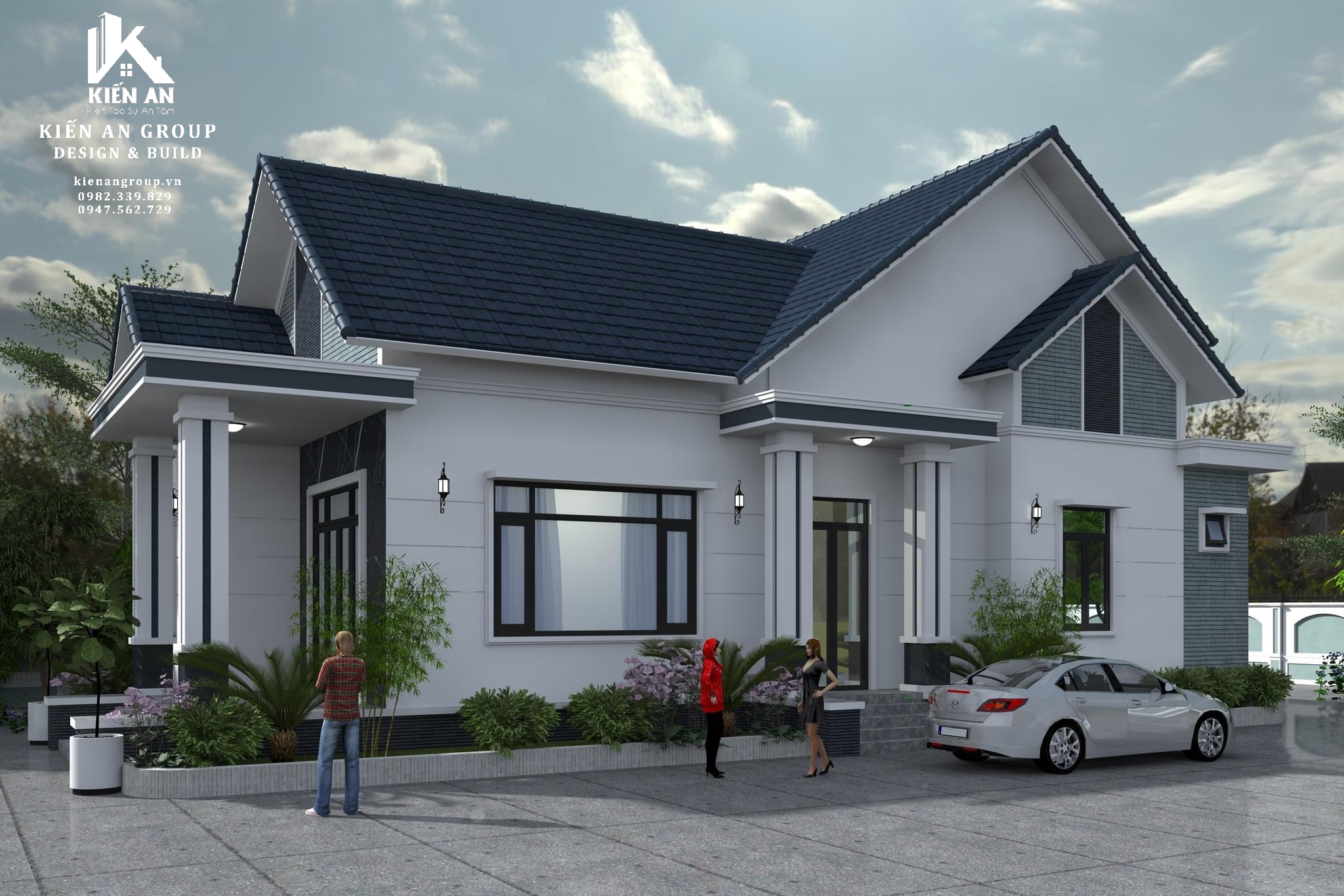 NHÀ MÁI THÁI- DESIGNED BY KIẾN AN GROUP - Design & Build