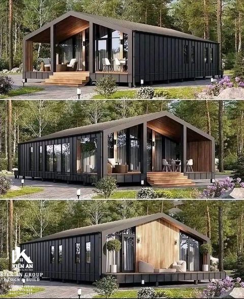 NHÀ Ở LẮP GHÉP PHONG CÁCH NGHỈ DƯỠNG- DESIGNED BY KIẾN AN GROUP - Design & Build