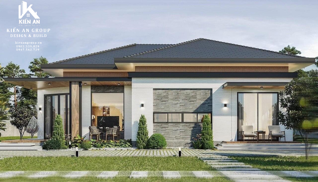 NHÀ VƯỜN MÁI NHẬT - DESIGNED BY KIẾN AN GROUP - Design & Build