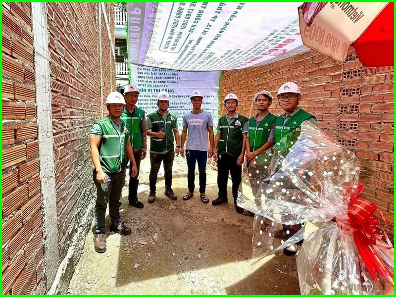Quy trình thi công xây nhà trọn gói chuyên nghiệp của Kiến An Group