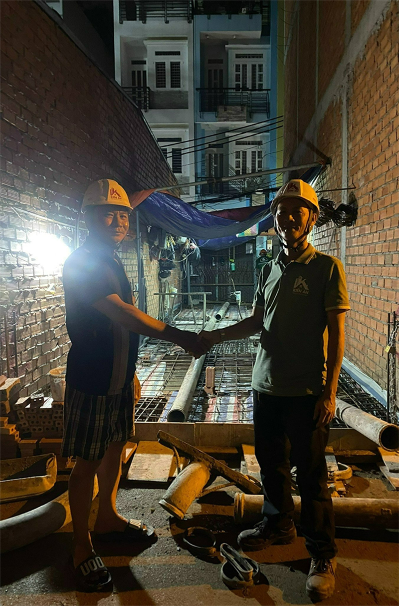 Dịch vụ thi công nhà trọn gói từ nhà thầu Kiến An