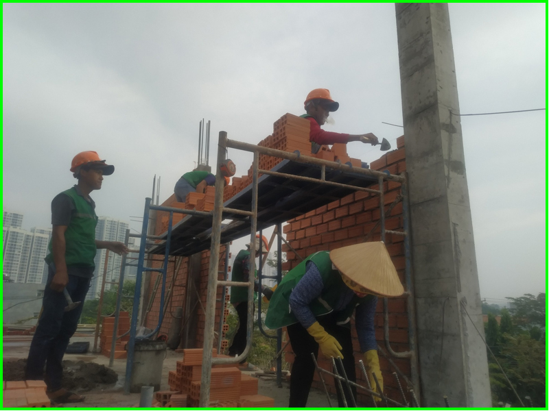Đơn giá thi công phần thô nhà phố tại TP Thủ Đức